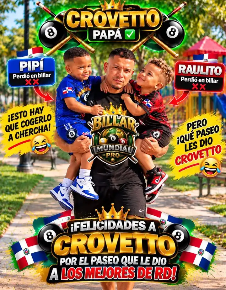 😂🎱🇩🇴 ¡CROVETTO SALIÓ A PASEAR CON LOS MUCHACHOS! 🔥🤣¡Esto hay que cogerlo a chercha, mi gente! 😂😂Parece que Crovetto sali...